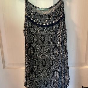 Maurices blue tank top